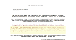 Desktop Screenshot of chicagoshortsale-illinoisforeclosure.com